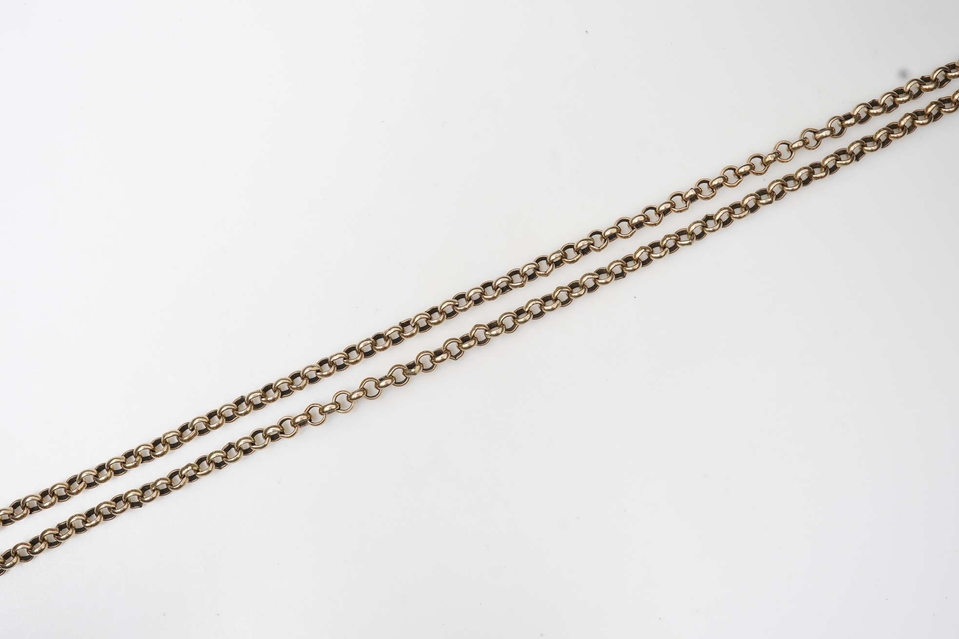 A 9ct gold chain necklace